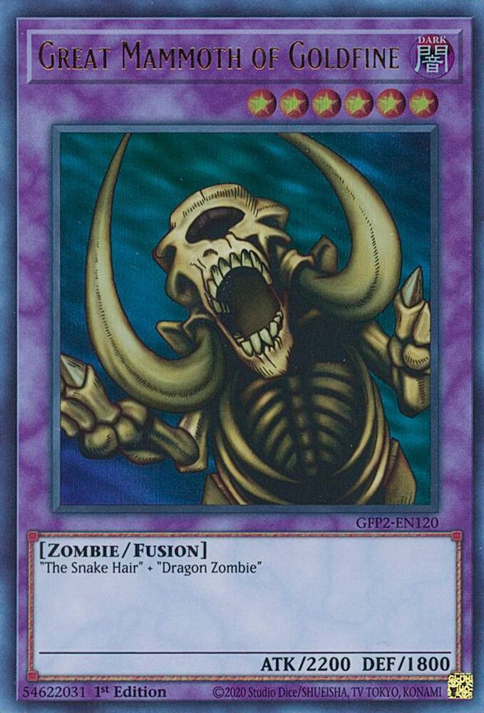 Great Mammoth of Goldfine GFP2-EN120 (Ghosts From the Past: The 2nd Haunting)  - 1st Edition