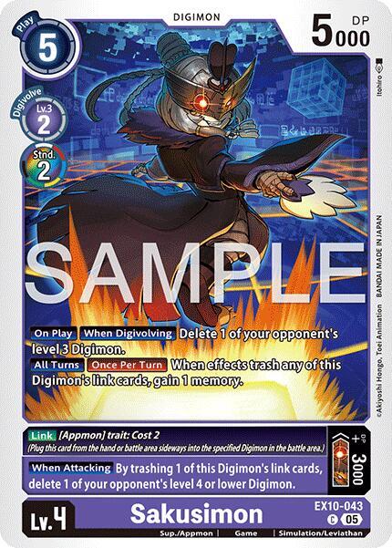 Sakusimon EX10-043 C (Sinister Order) 