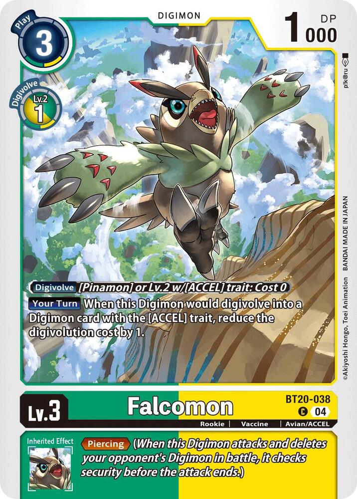 Falcomon BT20-038 C (Release Special Booster 2.5) 