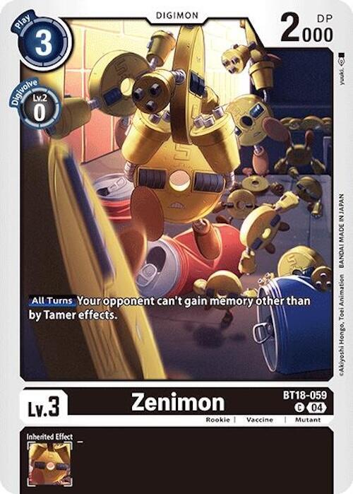 Zenimon BT18-059 C (Release Special Booster 2.0) 