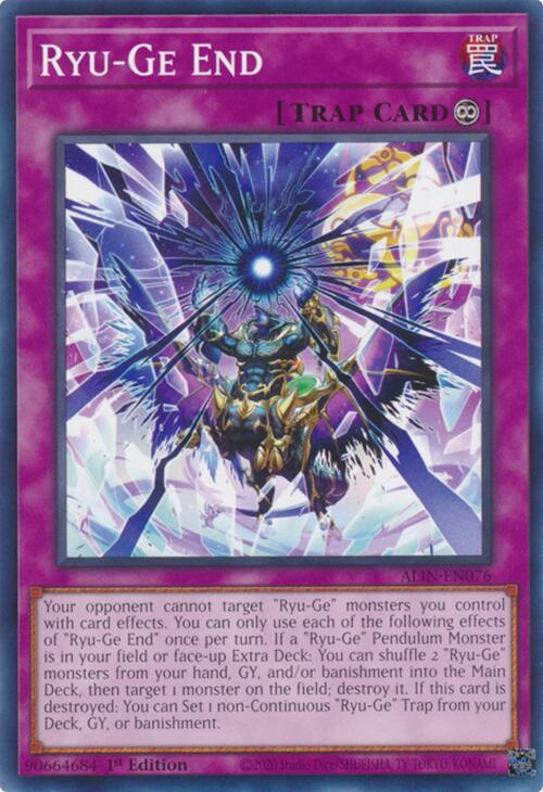 Ryu-Ge End ALIN-EN076 (Alliance Insight)  - 1st Edition