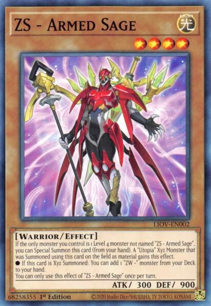 ZS - Armed Sage LIOV-EN002 (Lightning Overdrive)  - 1st Edition