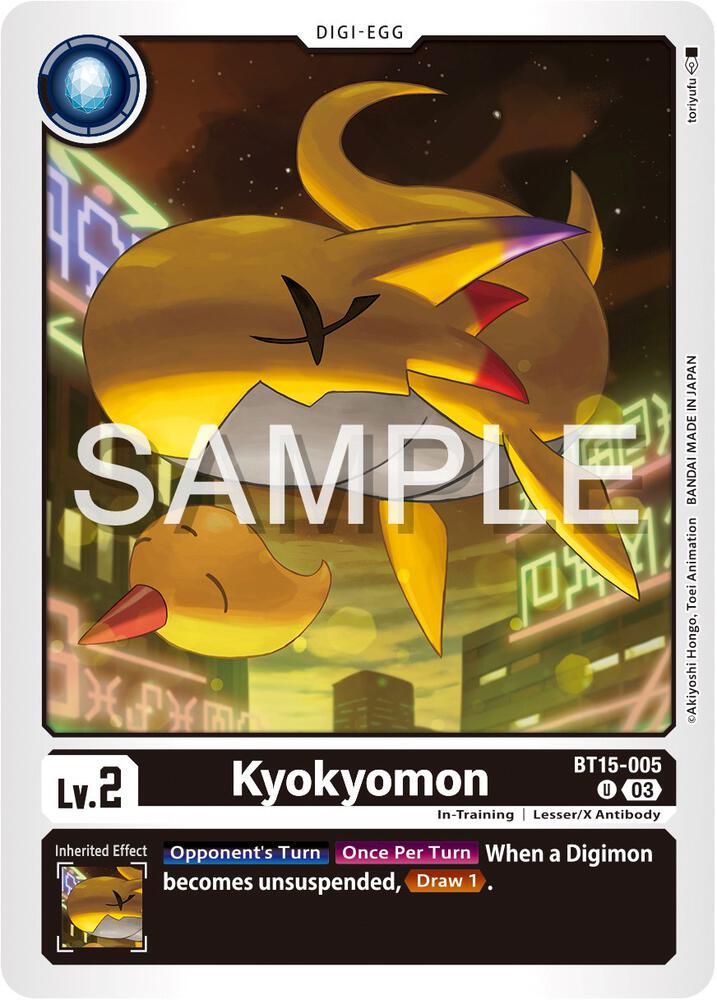 Kyokyomon BT15-005 U (Exceed Apocalypse) 