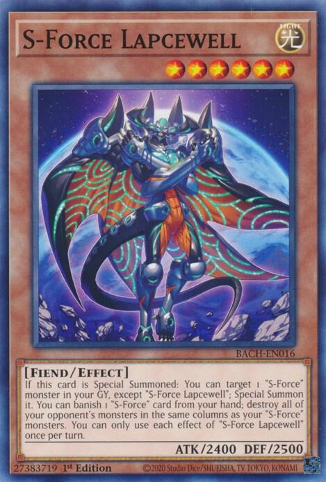 S-Force Lapcewell BACH-EN016 (Battle of Chaos)  - 1st Edition