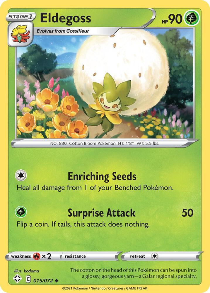Eldegoss 015/072 (Shining Fates) 