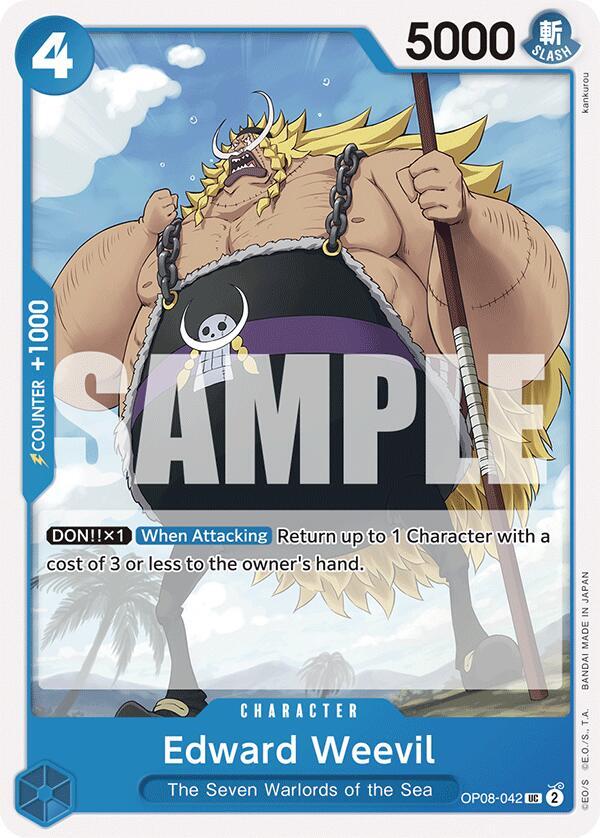 Edward Weevil OP08-042 (Two Legends) 