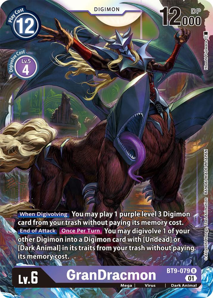 GranDracmon BT9-079 R (X Record)  - Foil