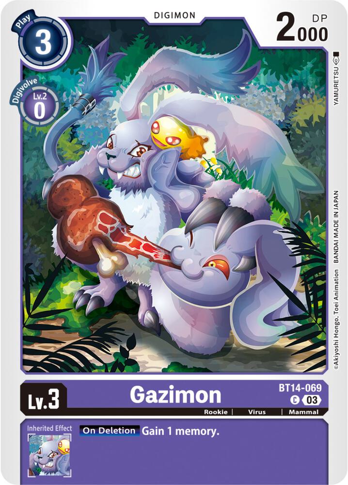 Gazimon BT14-069 C (Blast Ace) 
