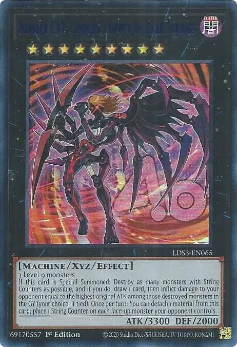 Number C40 Gimmick Puppet of Dark Strings Blue LDS3-EN065 (Legendary Duelists: Season 3)  - 1st Edition