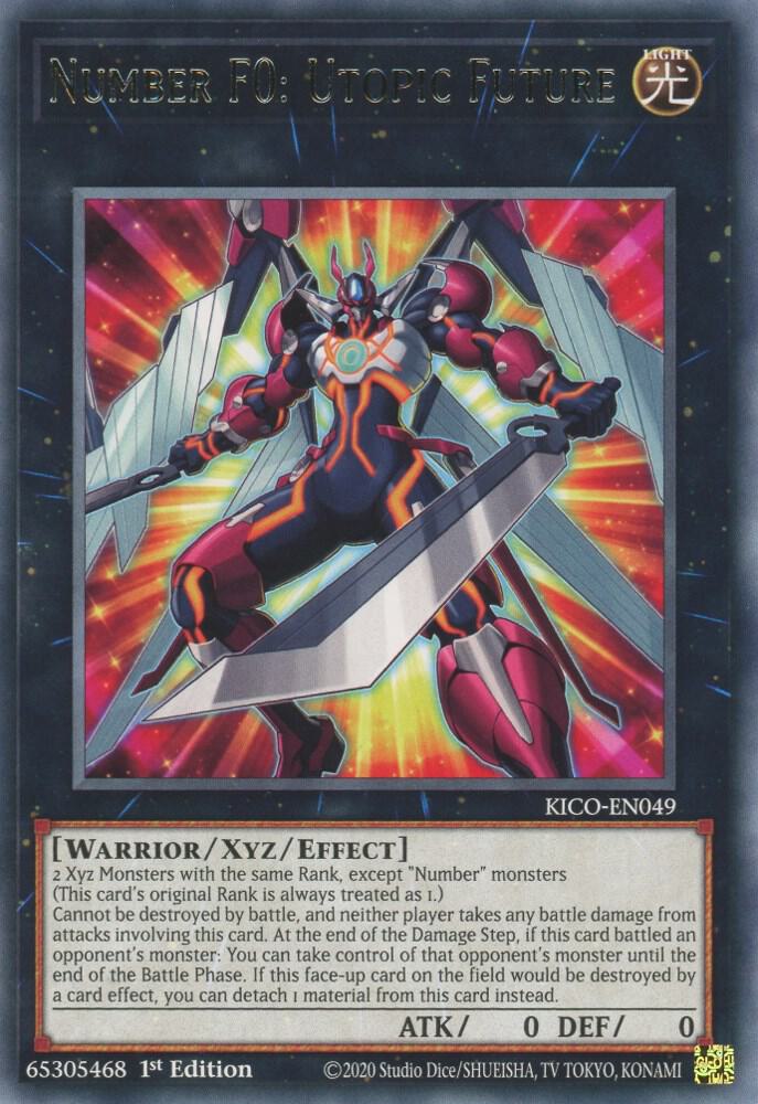 Number F0: Utopic Future KICO-EN049 (King's Court)  - 1st Edition