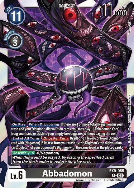 Abbadomon EX9-055 R (Versus Monsters)  - Foil