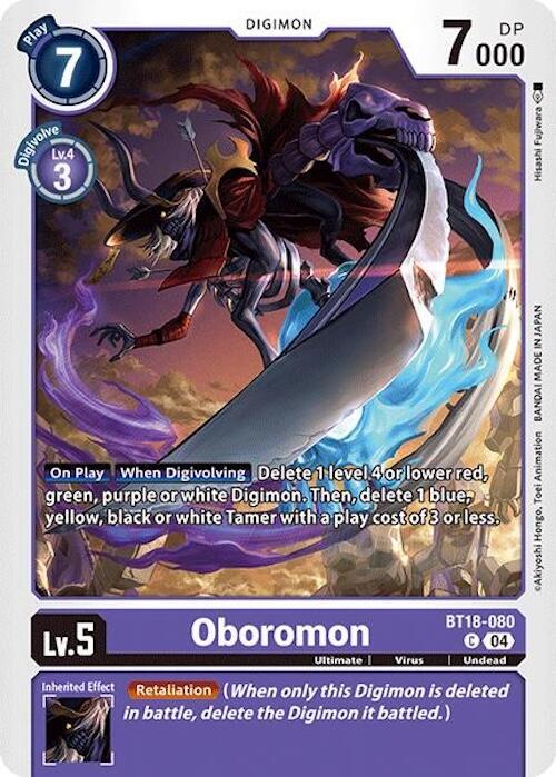 Oboromon BT18-080 C (Release Special Booster 2.0) 