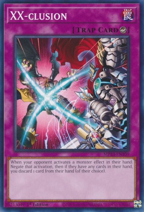 XX clusion MP23-EN109 (25th Anniversary Tin: Dueling Heroes Mega Pack)  - 1st Edition