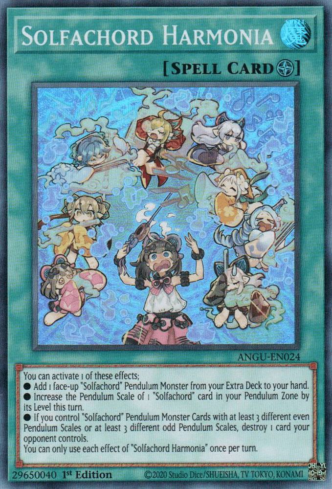 Solfachord Harmonia ANGU-EN024 (Ancient Guardians)  - 1st Edition