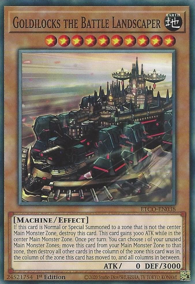 Goldilocks the Battle Landscaper ETCO-EN038 (Eternity Code)  - 1st Edition
