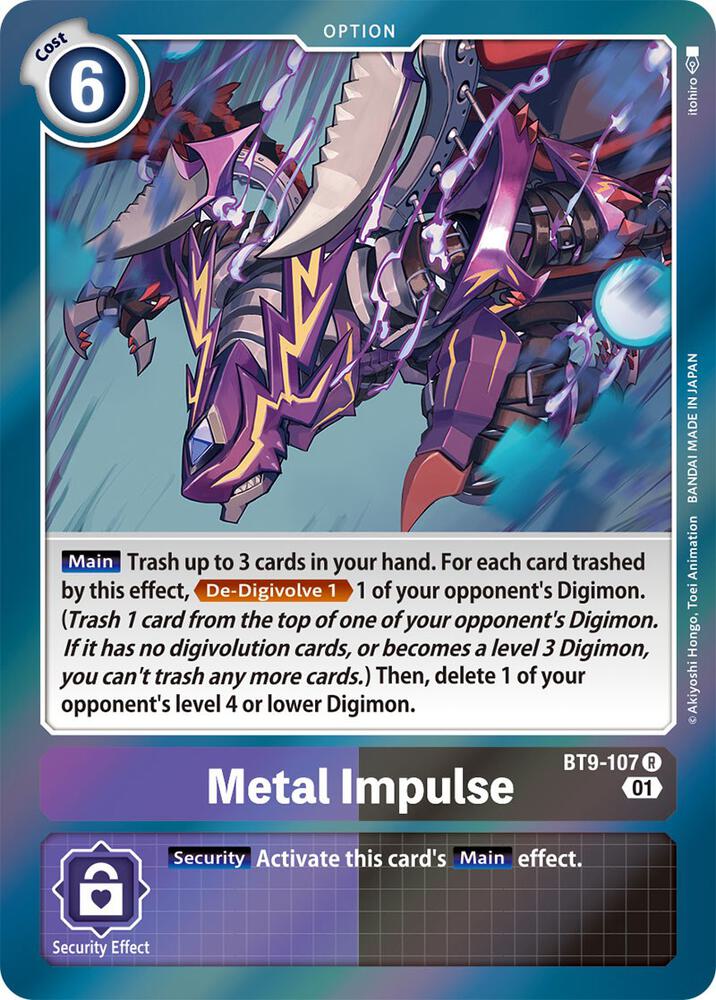 Metal Impulse BT9-107 R (X Record)  - Foil