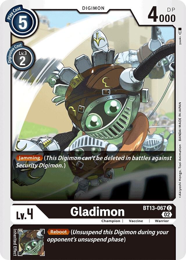 Gladimon BT13-067 C (Versus Royal Knights) 