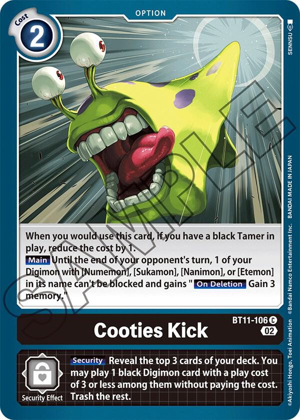 Cooties Kick BT11-106 C (Dimensional Phase) 