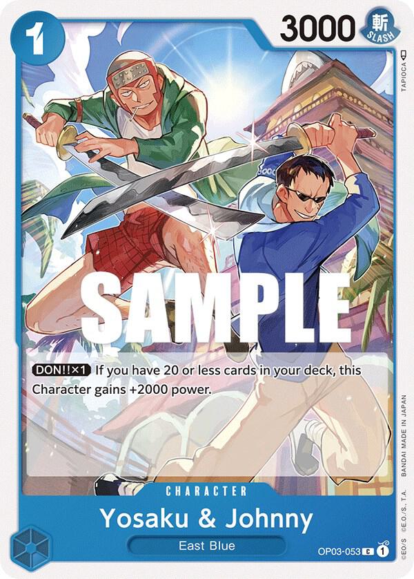 Yosaku & Johnny OP03-053 (Pillars of Strength) 