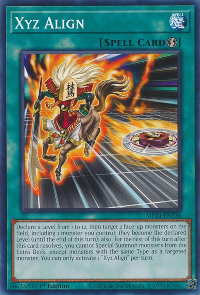 Xyz Align MP24-EN336 (25th Anniversary Tin: Dueling Mirrors)  - 1st Edition