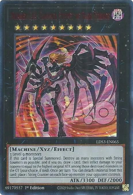 Number C40 Gimmick Puppet of Dark Strings Red LDS3-EN065 (Legendary Duelists: Season 3)  - 1st Edition