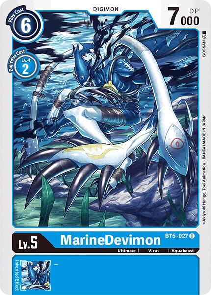 MarineDevimon BT5-027 C (Battle of Omni) 