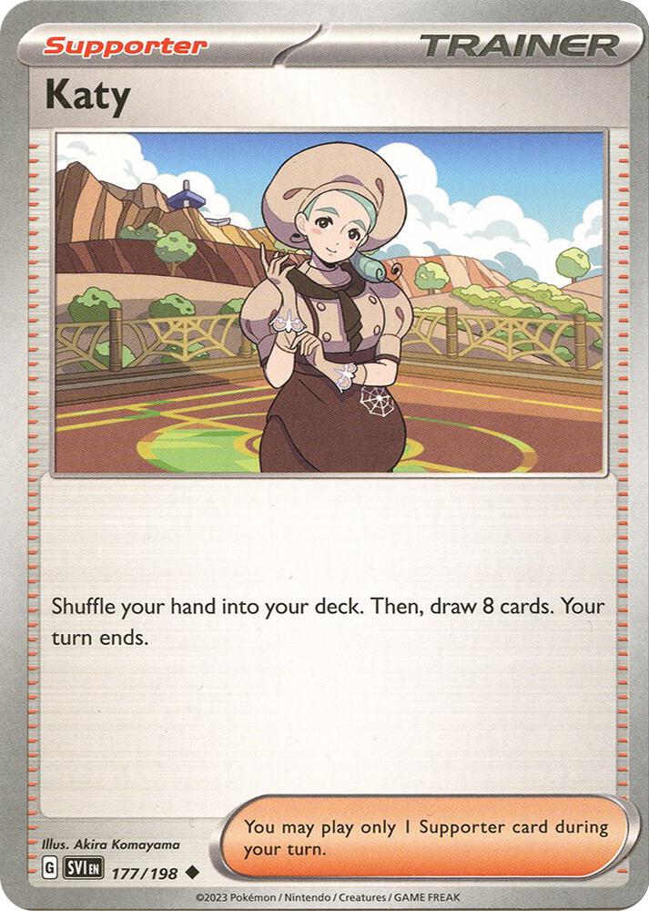 Katy 177/198 (SV01: Scarlet & Violet Base Set) 