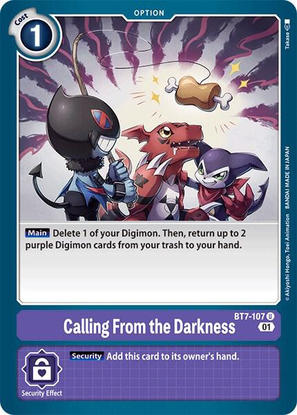 Calling From the Darkness BT7-107 U (Next Adventure) 