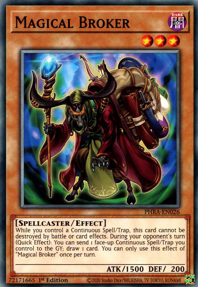 Magical Broker PHRA-EN026 (Phantom Rage)  - 1st Edition