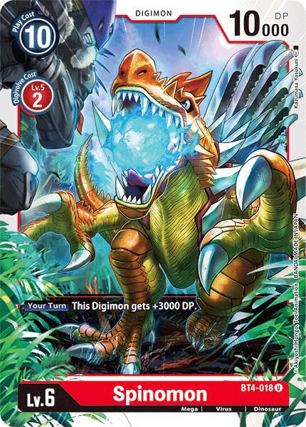 Spinomon BT4-018 U (Great Legend) 