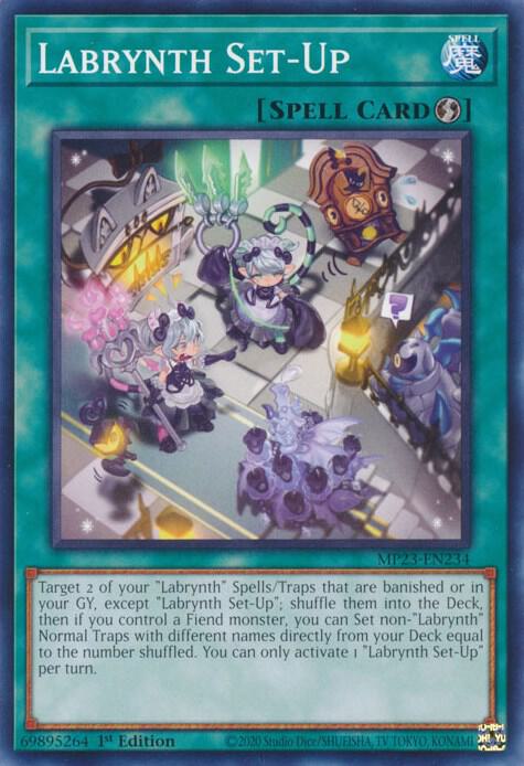 Labrynth Set Up MP23-EN234 (25th Anniversary Tin: Dueling Heroes Mega Pack)  - 1st Edition