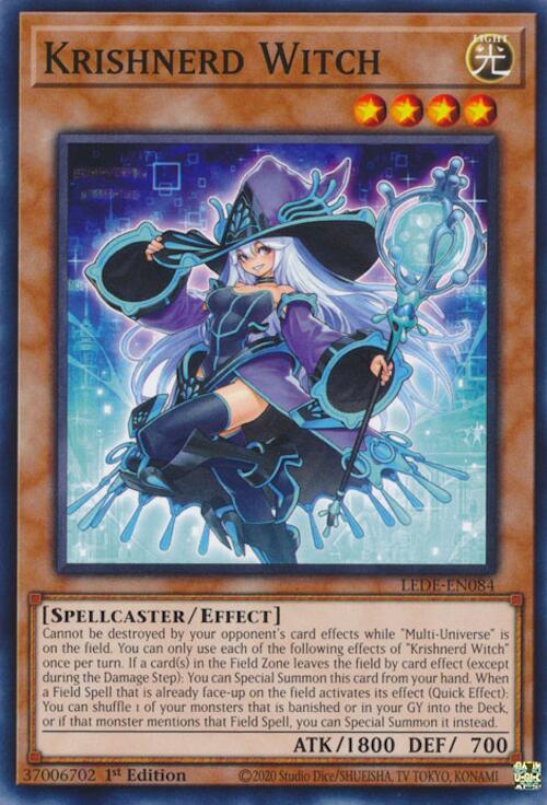 Krishnerd Witch LEDE-EN084 (Legacy of Destruction)  - 1st Edition