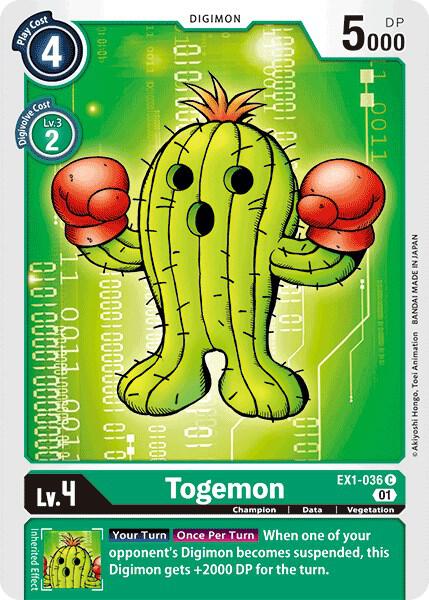 Togemon EX1-036 C (Classic Collection) 