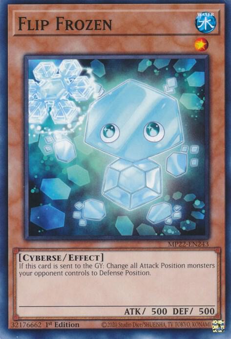 Flip Frozen MP22-EN243 (2022 Tin of the Pharaoh's Gods)  - 1st Edition