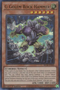 G Golem Rock Hammer BLCR-EN040 (Battles of Legend: Crystal Revenge)  - 1st Edition