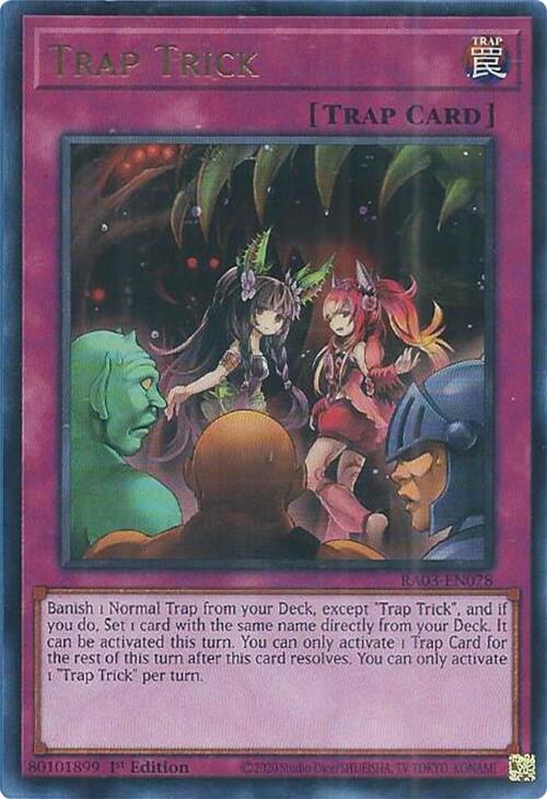 Trap Trick UR RA03-EN078 (Quarter Century Bonanza)  - 1st Edition