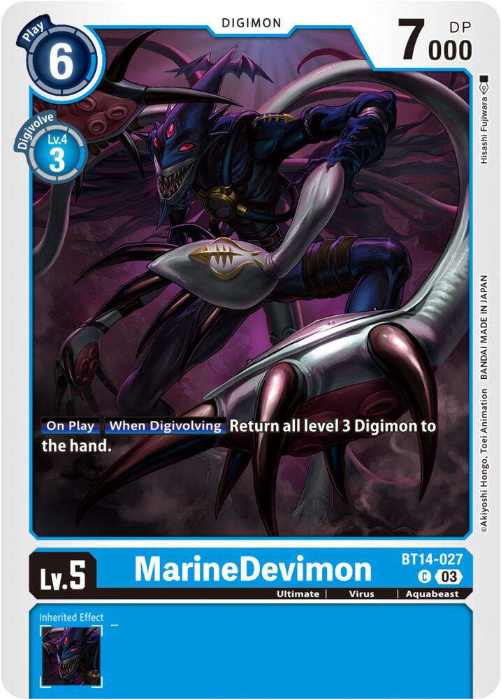 MarineDevimon BT14-027 C (Blast Ace) 
