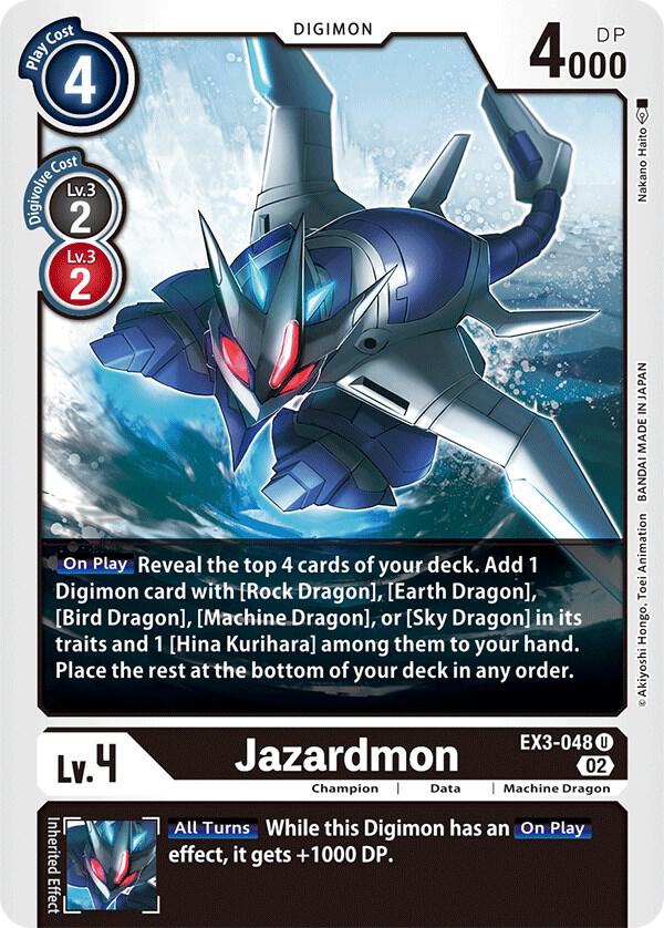 Jazardmon EX3-048 U (Draconic Roar) 