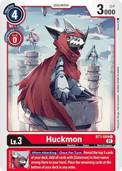 Huckmon BT7-009 C (Next Adventure) 