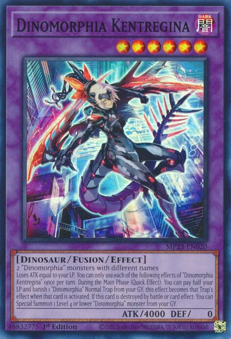 Dinomorphia Kentregina MP23-EN020 (25th Anniversary Tin: Dueling Heroes Mega Pack)  - 1st Edition