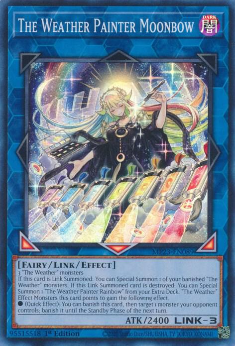 The Weather Painter Moonbow MP23-EN089 (25th Anniversary Tin: Dueling Heroes Mega Pack)  - 1st Edition
