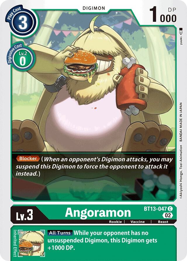 Angoramon BT13-047 C (Versus Royal Knights) 