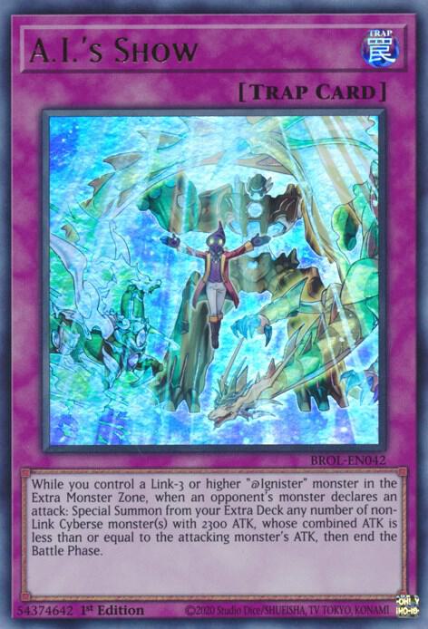 A.I.'s Show BROL-EN042 (Brothers of Legend)  - 1st Edition