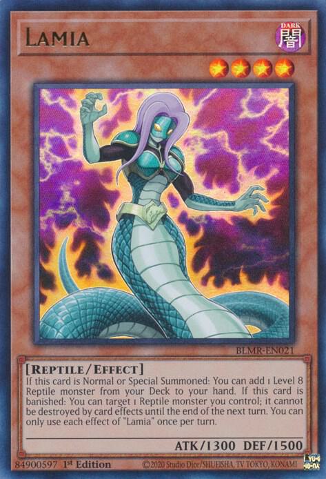 Lamia BLMR-EN021 (Battles of Legend: Monstrous Revenge)  - 1st Edition