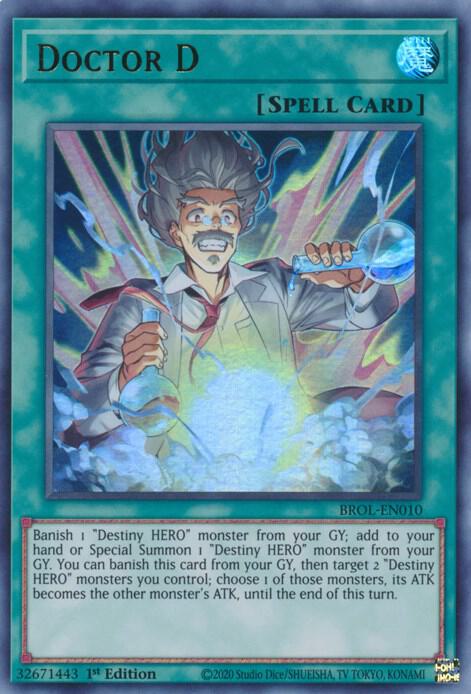 Doctor D BROL-EN010 (Brothers of Legend)  - 1st Edition