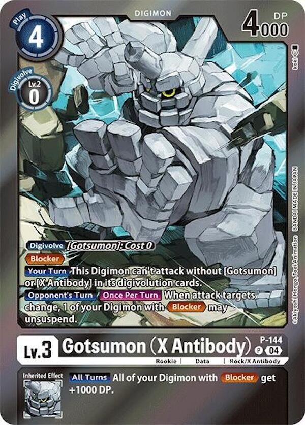 Gotsumon X Antibody Reprint P-144 P (Special Limited Set)  - Foil