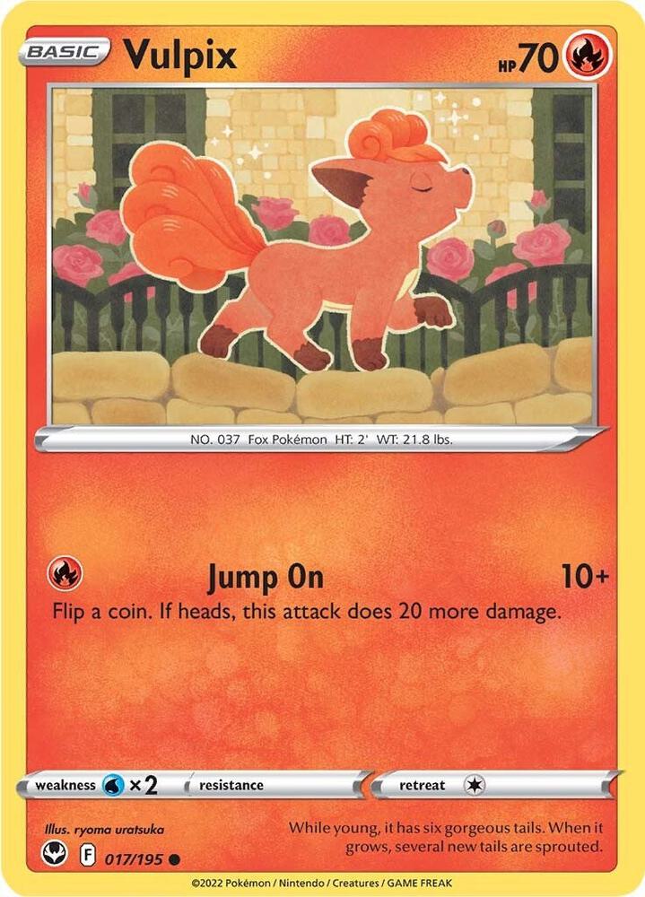 Vulpix 017/195 (SWSH12: Silver Tempest) 