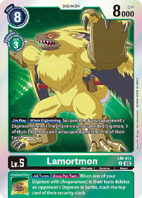 Lamortmon English Exclusive LM-012 U (Exceed Apocalypse)  - Foil