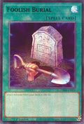 Foolish Burial CH01-EN031 (THE CHRONICLES DECK: The Fallen & The Virtuous (All-Foil Edition))  - 1st Edition
