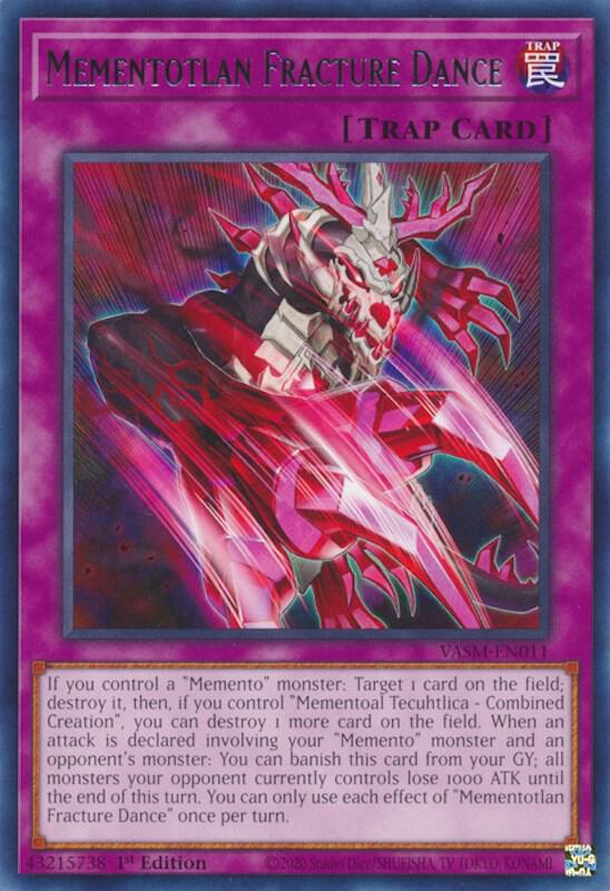 Mementotlan Fracture Dance VASM-EN011 (Valiant Smashers)  - 1st Edition